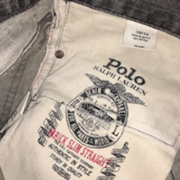 Polo Ralph Lauren Varick Slim Straight 38x34 - Picture 7 of 7